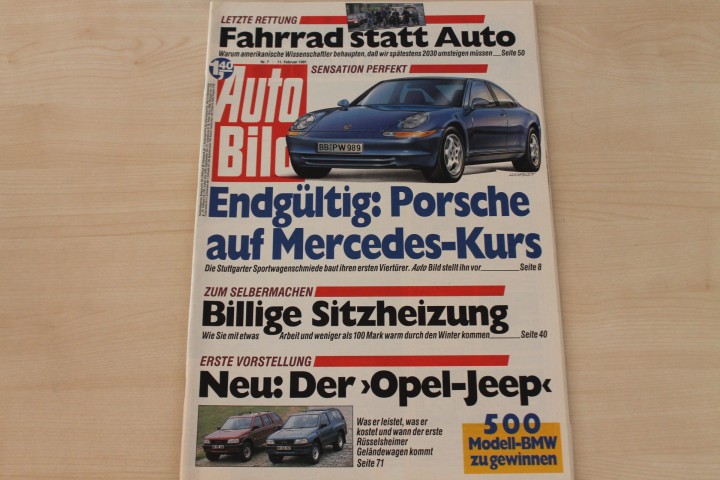 Deckblatt Auto Bild (07/1991)